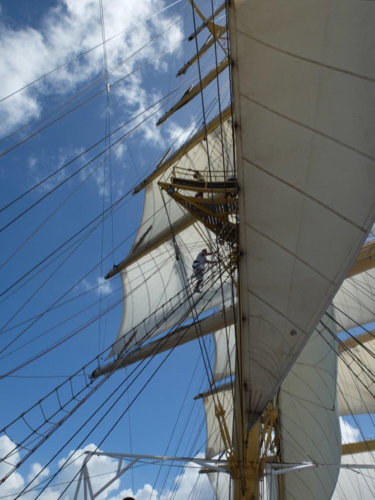 <p>Auf einem echten Windjammer durchs Mittelmeer: Royal Clipper</p>